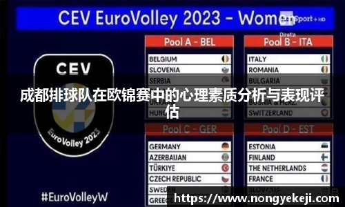 成都排球队在欧锦赛中的心理素质分析与表现评估