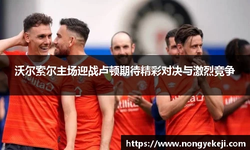 沃尔索尔主场迎战卢顿期待精彩对决与激烈竞争